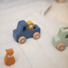 voitures en bois jouet