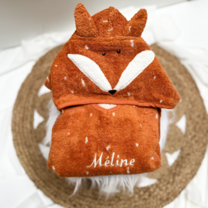 Poncho de bain enfant Renard TU
