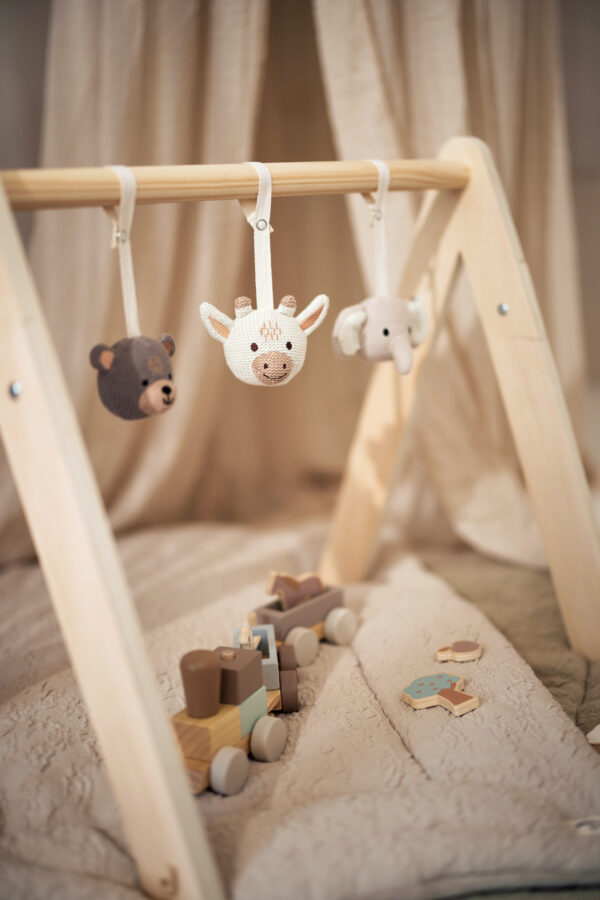 Set Jouets activités pour Arche d'éveil Bébé - Animaux – Image 2