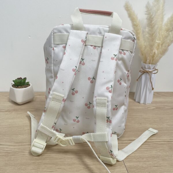 Sac à dos école enfant personnalisé - cerise – Image 4