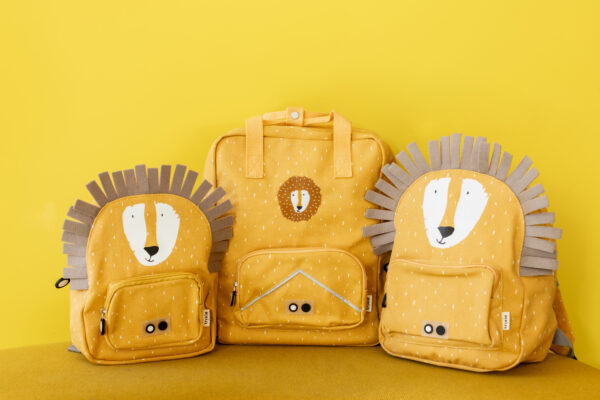 Grand Sac à Dos Personnalisé Enfant Primaire Lion – Image 3