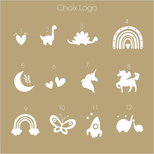 Sac à dos personnalisé enfant à cordes - Motif – Image 9