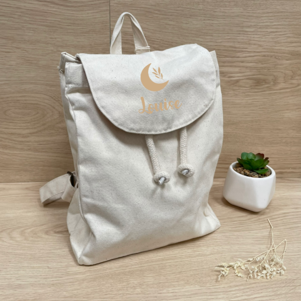 Sac à dos personnalisé enfant à cordes - Motif – Image 7