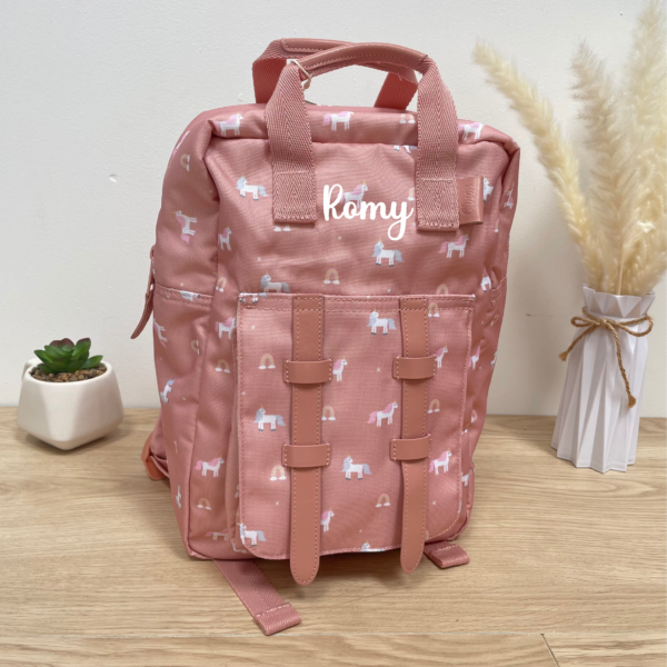 Sac à dos école enfant personnalisé - Licorne – Image 5