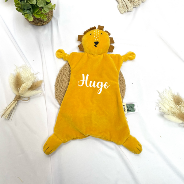 doudou lion personnalisé