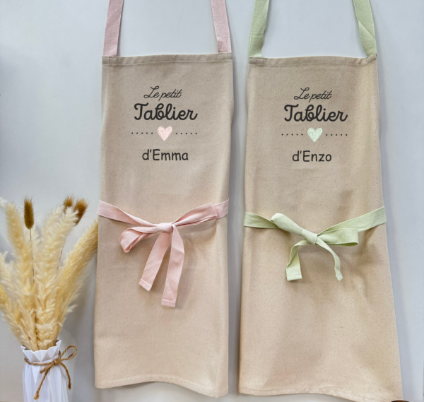 Tablier de cuisine pour enfant