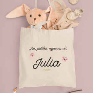 Tota bag affaire enfant papillon