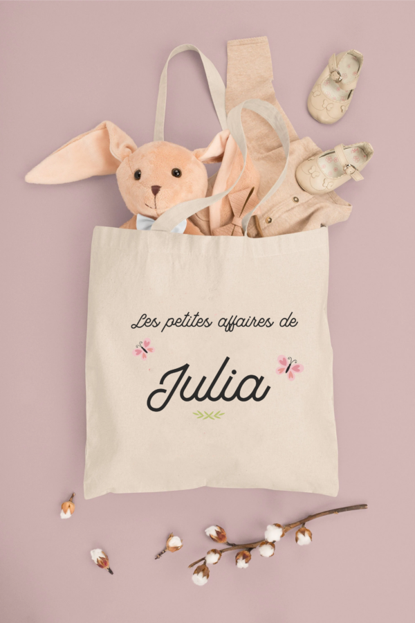 Tota bag affaire enfant papillon