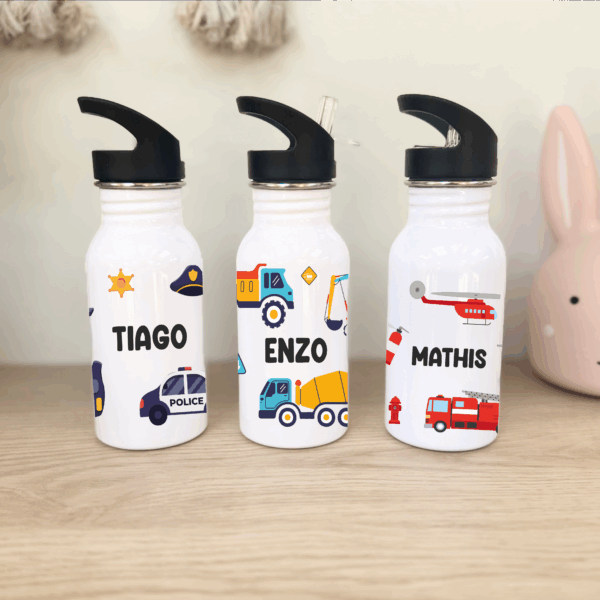 Gourde pour enfant, cadeau personnalisé anniversaire, noël