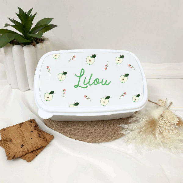 Boîte à gouter garderie, école, lunchbox voyage