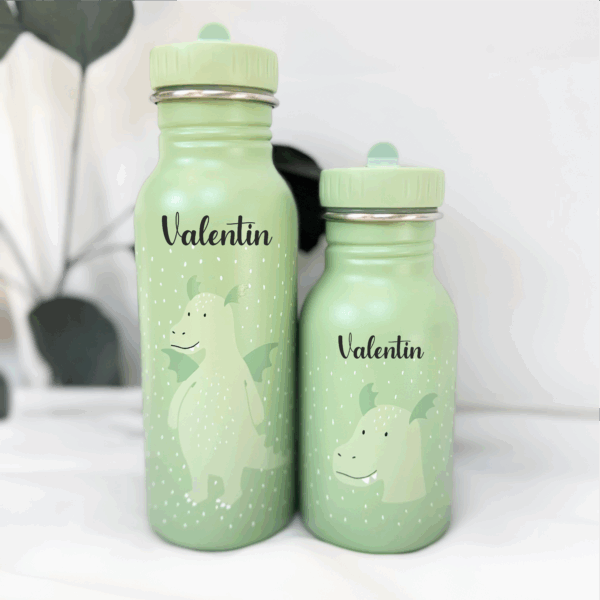 Gourde personnalisé enfant, cadeau bébé, gourde école
