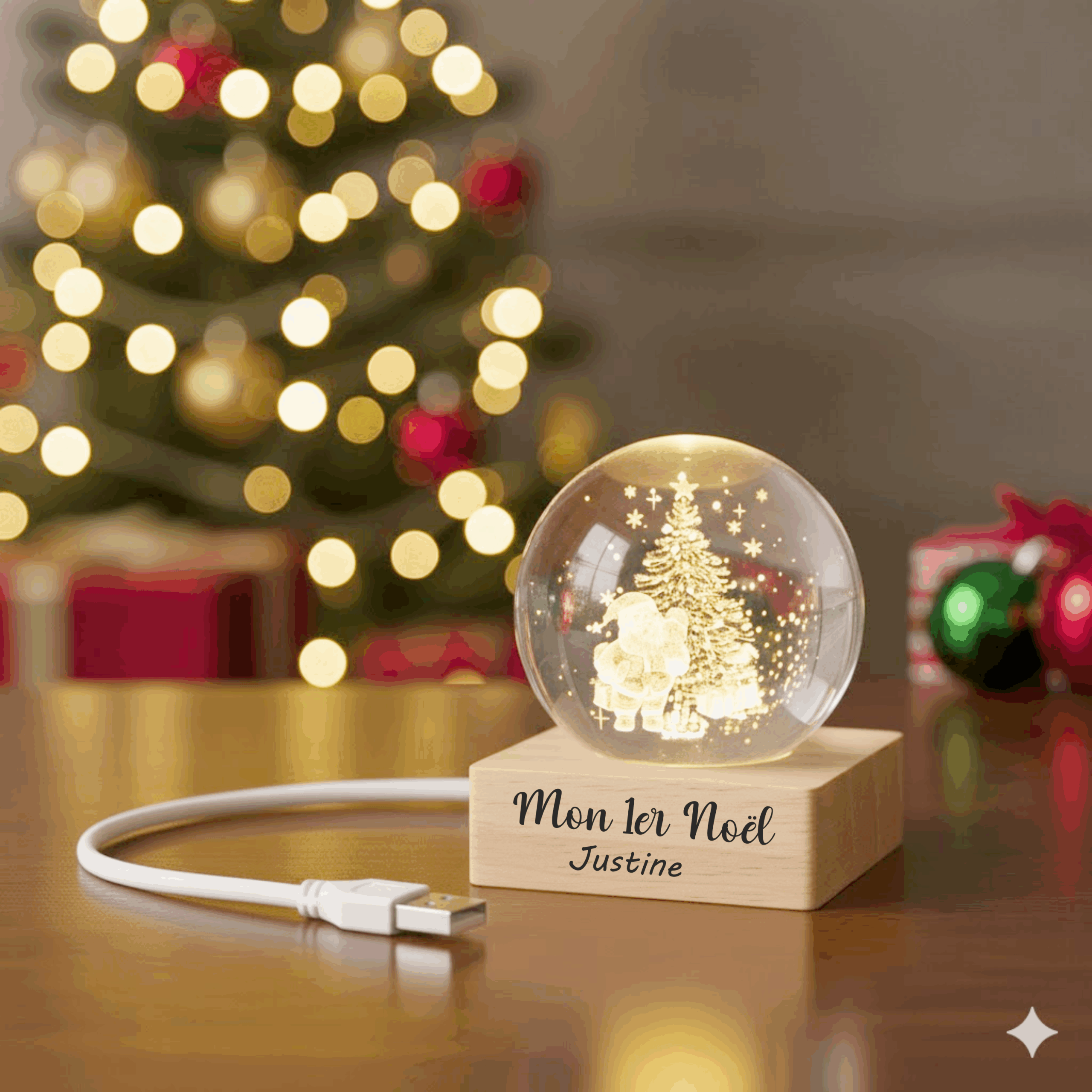 boule de noël enfant