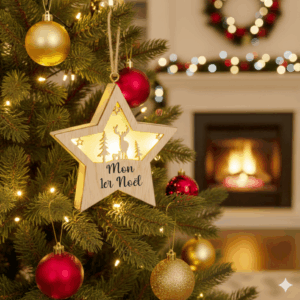 boule étoile lumineuse